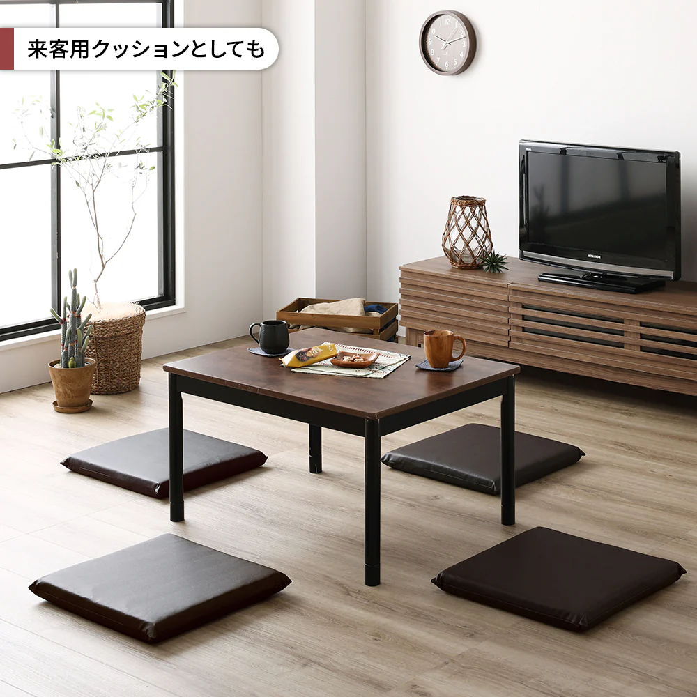 座布団クッション（フラット・レギュラータイプ）アイボリー - Image 15