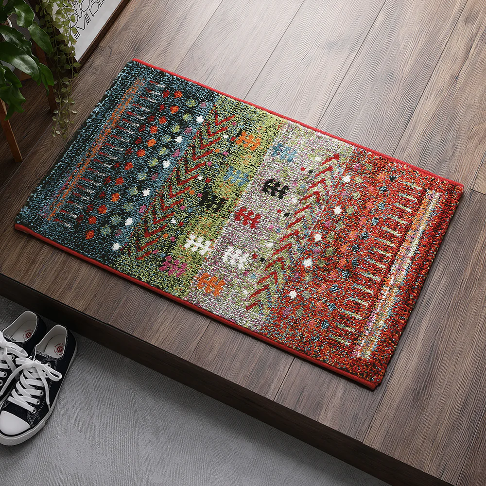トルコ製 ウィルトン織り 玄関マット 約50×80cm サハラ（ベージュ） - Image 17