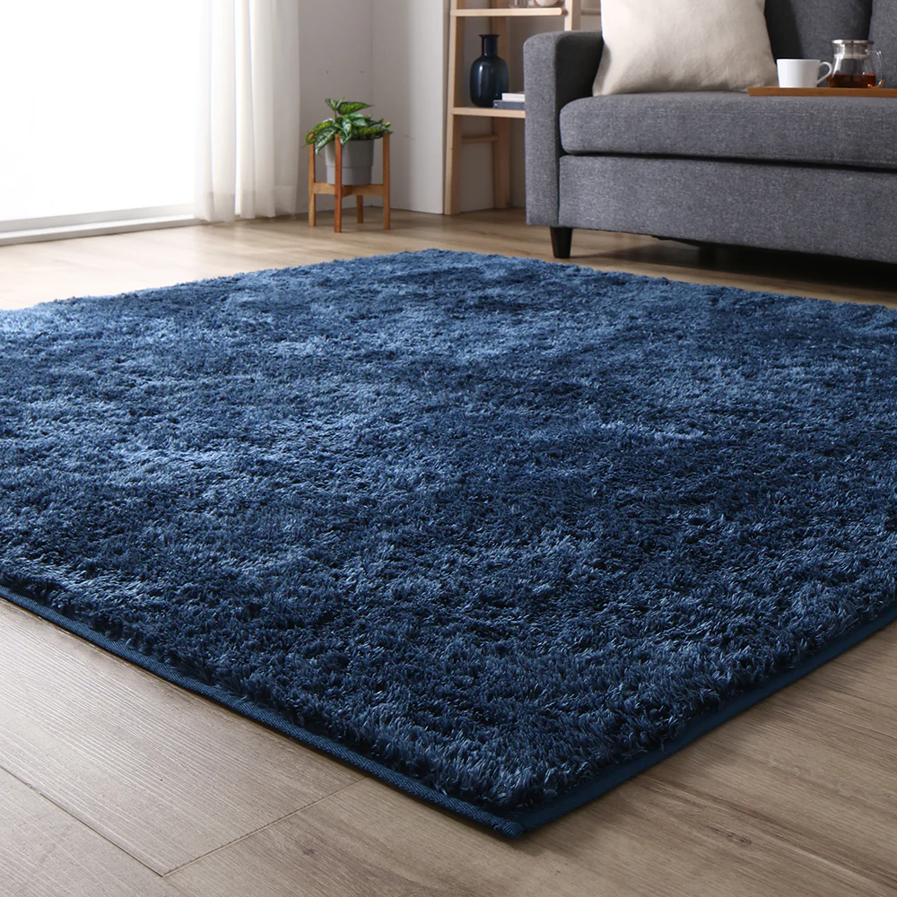 洗えるシャギーラグ 制菌加工 【1.5畳(約130×185cm)】 グレー - Image 22