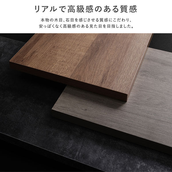 ホテルスタイルベッド LED照明・引き出し収納付き『Rizon ライゾン』ストーングレー - Image 7