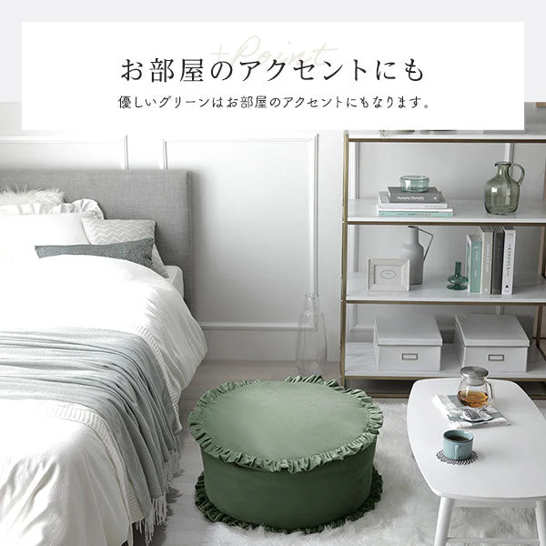 ニュアンスカラー 布団が収納できるクッションカバー ピンク - Image 11