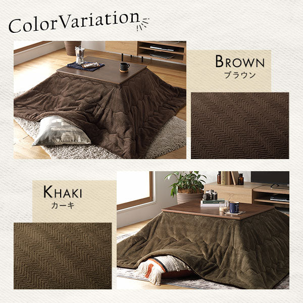 古木風こたつテーブル 単品 ブラウン - Image 10